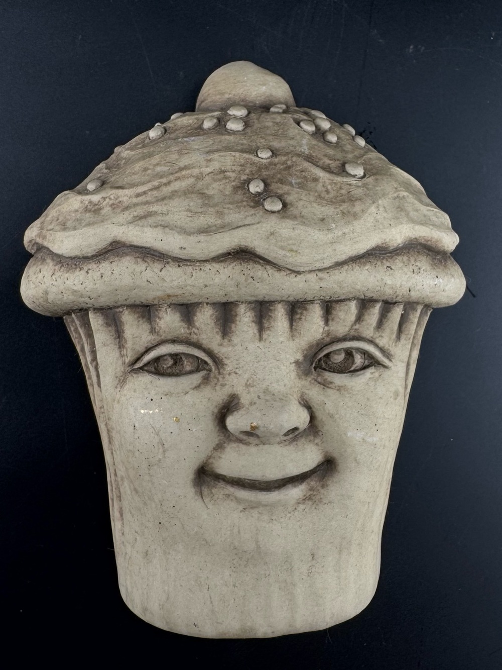 Carruth Studio Happy Cupcake Stone Sculpture